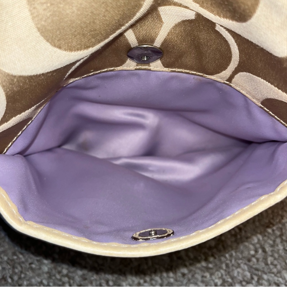 COACH bag Leah & wallet with dust bag and Coach tag - Picture 15 of 16